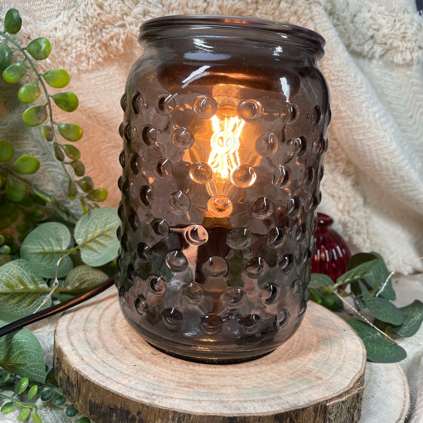 Wachsschmelzer E-Light Warmer - Smokey Glass